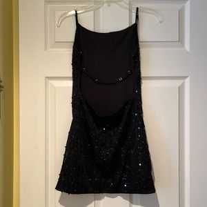 Black sparkly dress